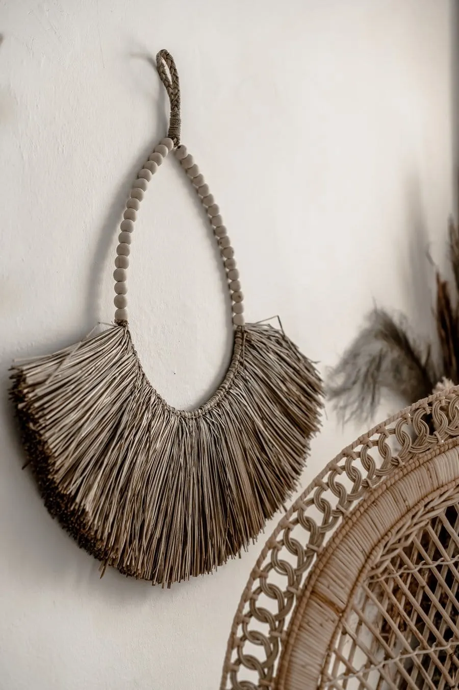 DEKORACJA ŚCIENNA MANDONG CZARNA - MMWA001B