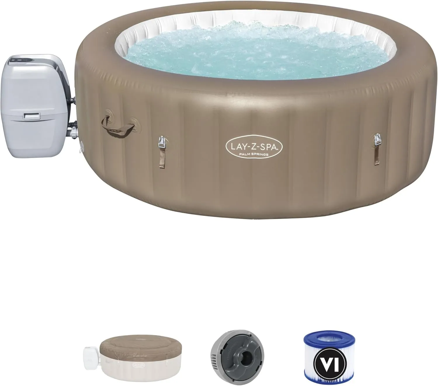 JACUZZI LAY-Z-SPA PALM SPRINGS AIRJET z pokrywą 196x71 - BES60017