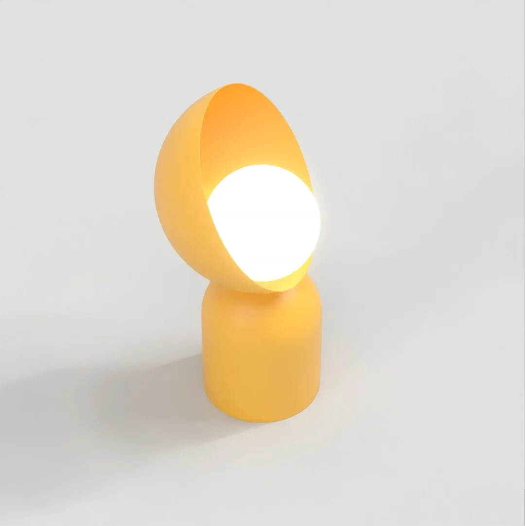 Lampa nocna metalowa BOTO LN1 pomarańczowa — zdjęcie 3