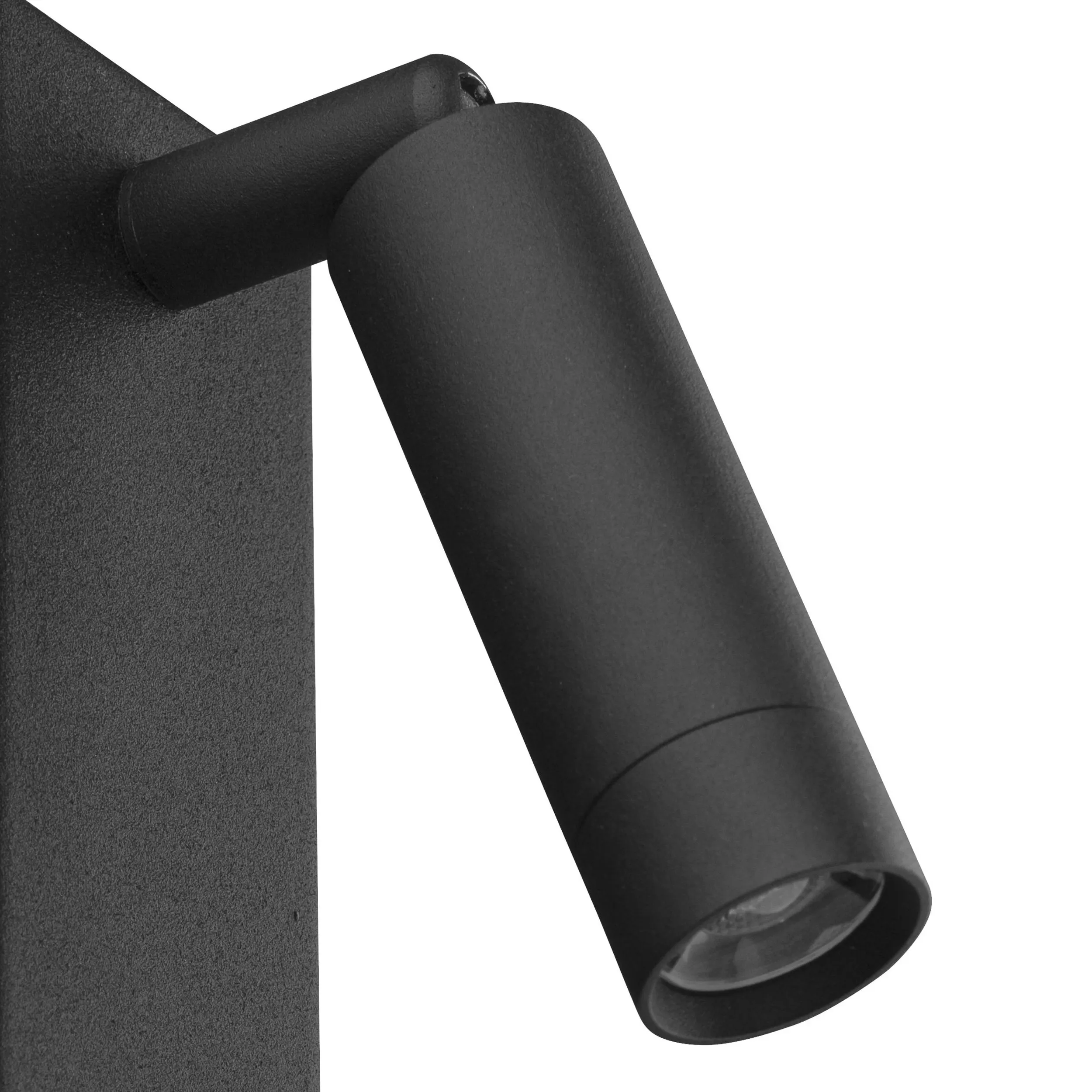 Kinkiet ENZO czarny regulowany z włącznikiem 15x14x5cm - TK_4484