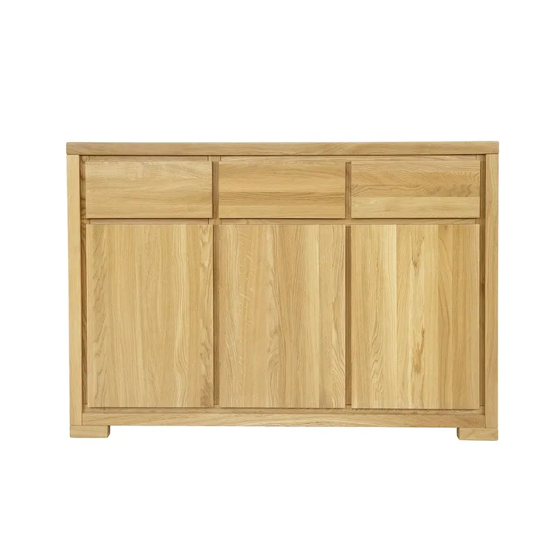Komoda dębowa KD352 Naturalny DREWMAX — zdjęcie 3