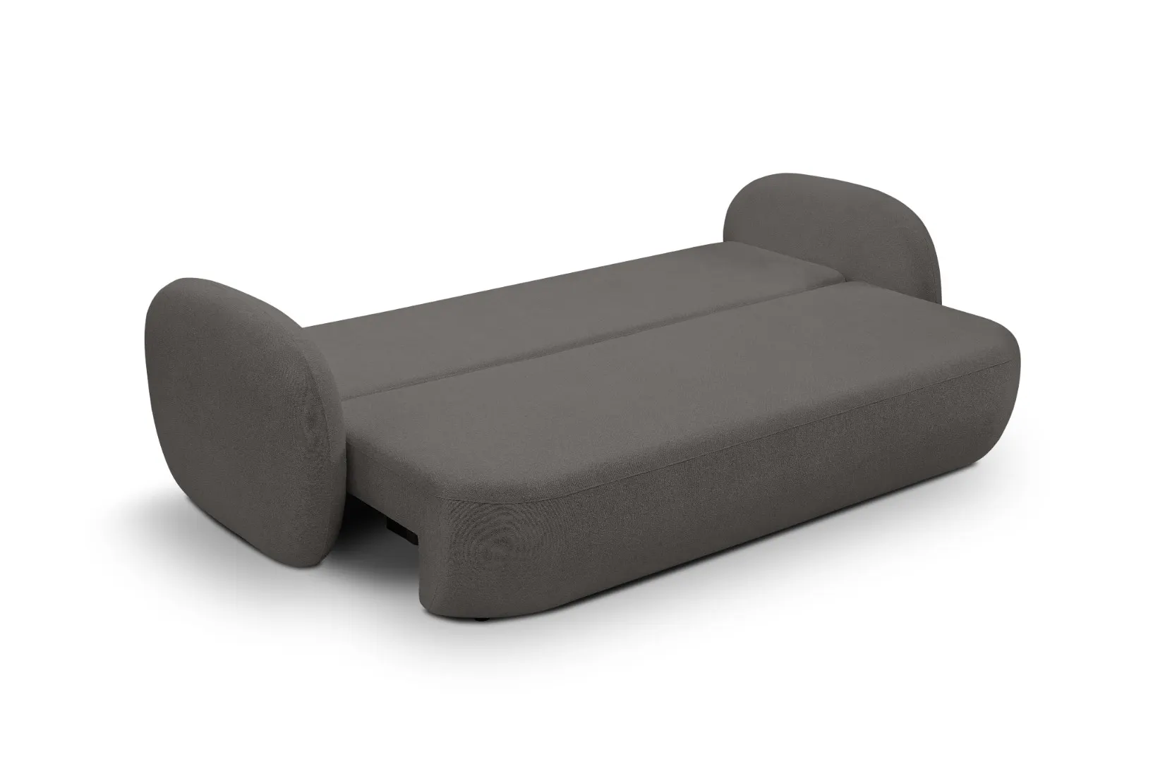 Sofa rozkładana z pojemnikiem OLIO SICURIO 238 cm grafitowa - OLIO_SO_SICURIO80