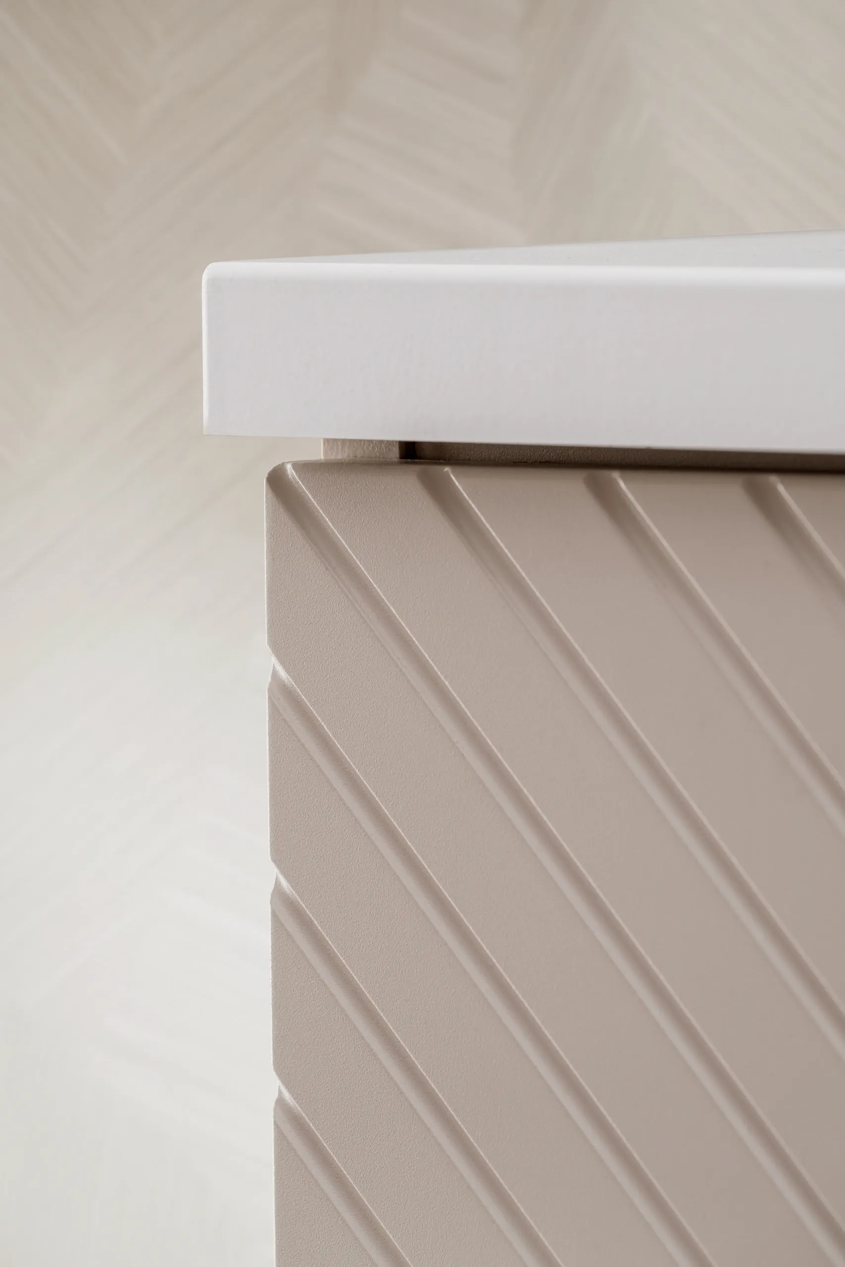 Zestaw meblowy SET-VIC ( szafka 2-drzwiowa 60cm + blat ) kaszmirowy - SET-VIC_B_CASHMERE_60CM_D