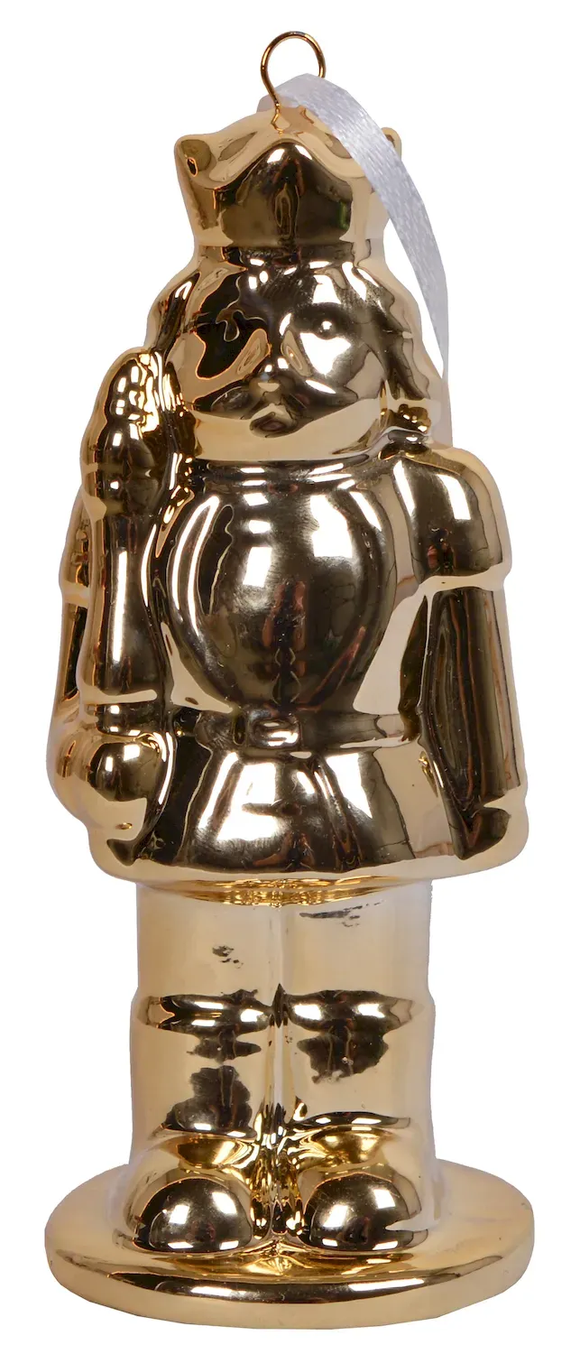 Zawieszka ceramiczna ŻOŁNIERZYK złoty
