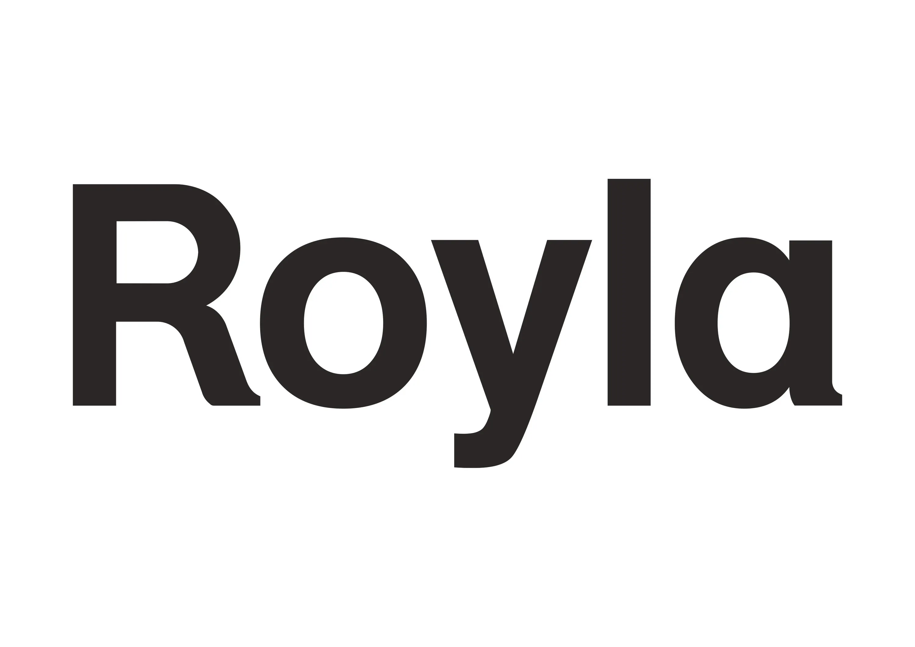 logo, tekst, Royla, brand, wordmark