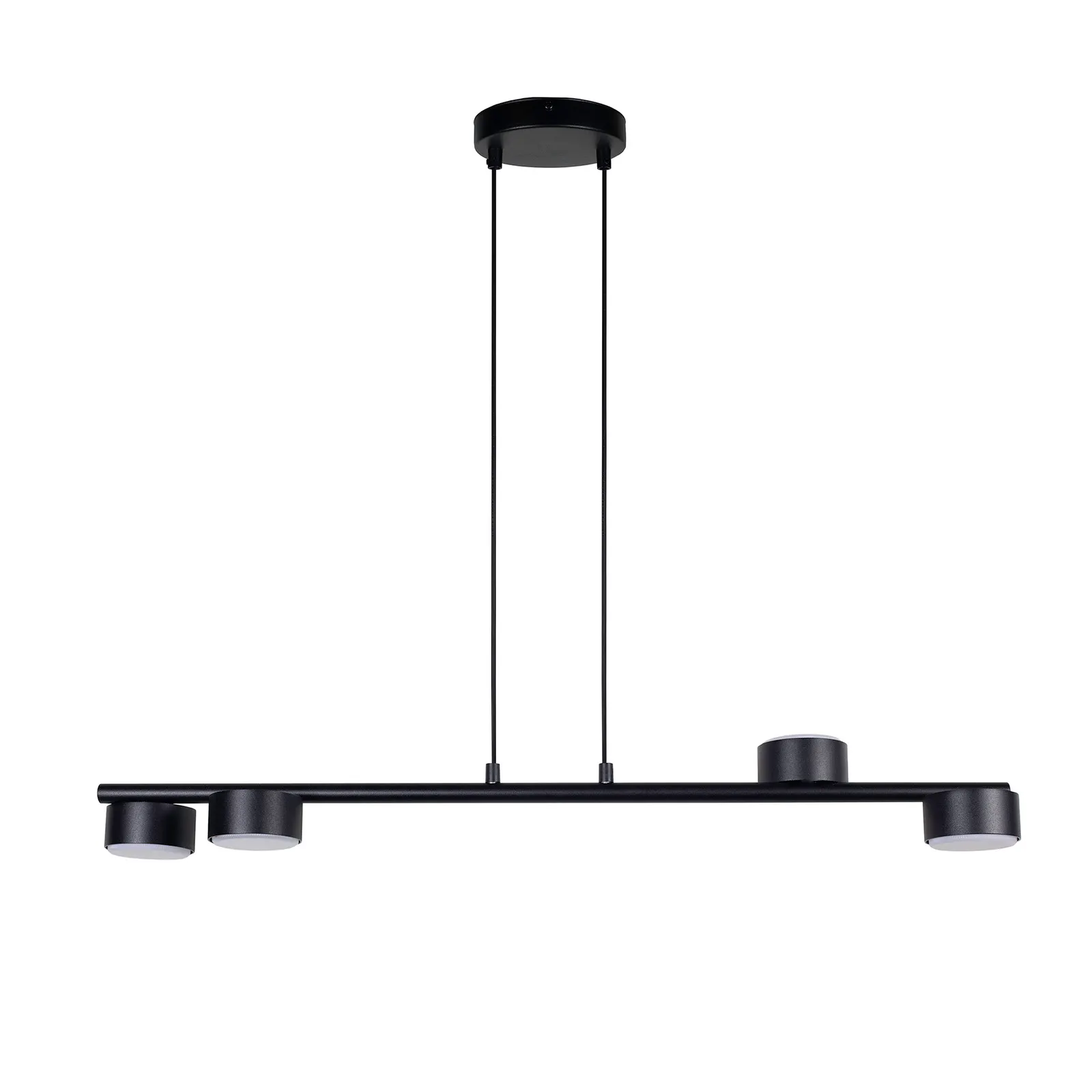 Lampa wisząca PUNTO 4 czarna