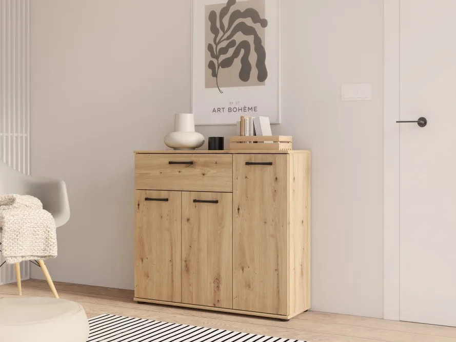 Komoda NIKO Dąb Artisan NIKK34-D78 FORTE - NIKK34-D78