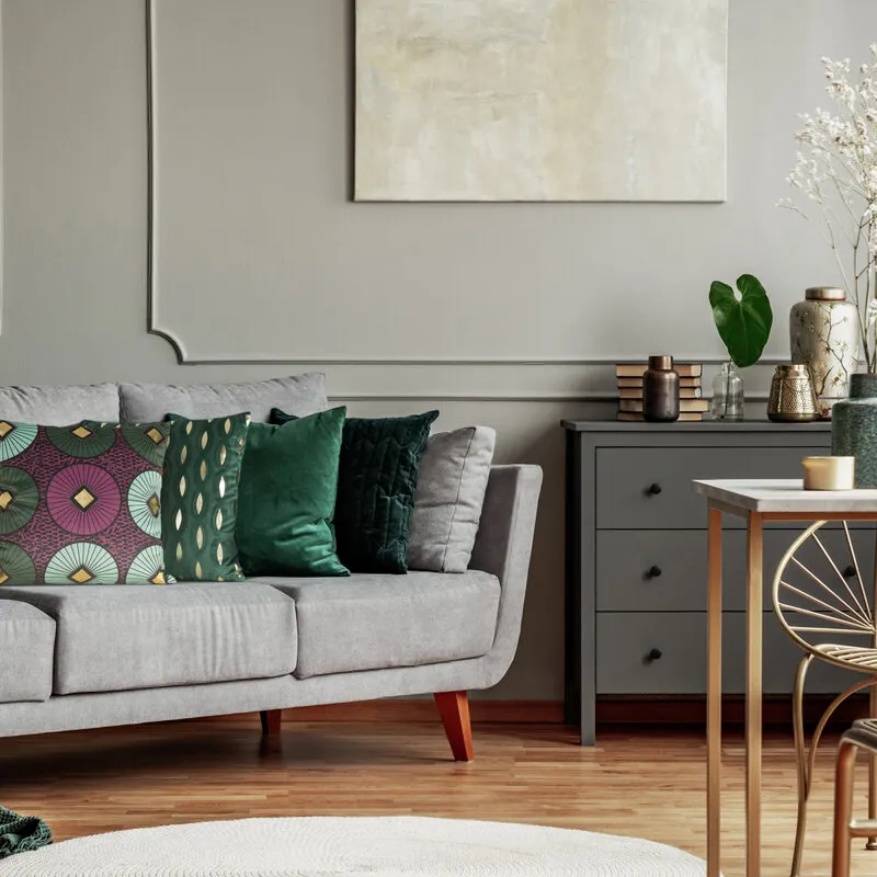 POSZEWKA BLINK 45 X 45 CM TURKUSOWY - EU_381630