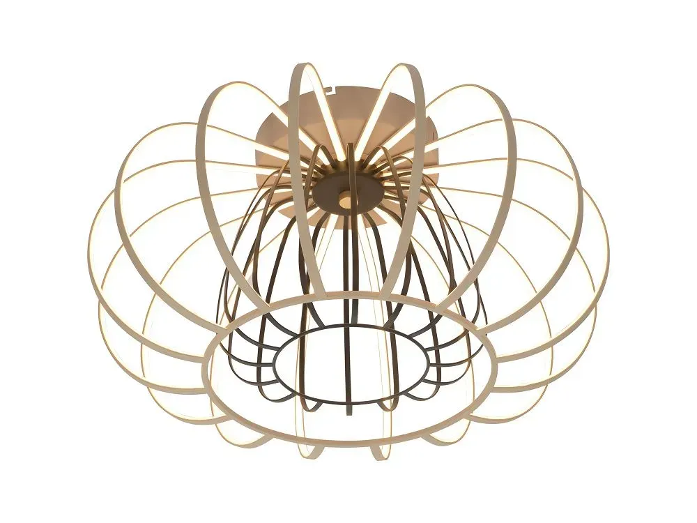 Lampa sufitowa SALO 1 LED kaszmirowy czarny