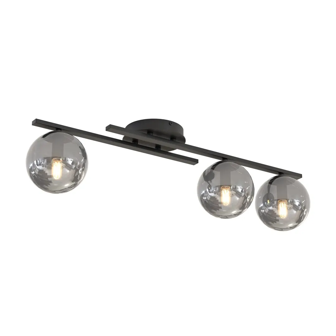 Lampa sufitowa kule KAIRO 3 BL GRAFIT