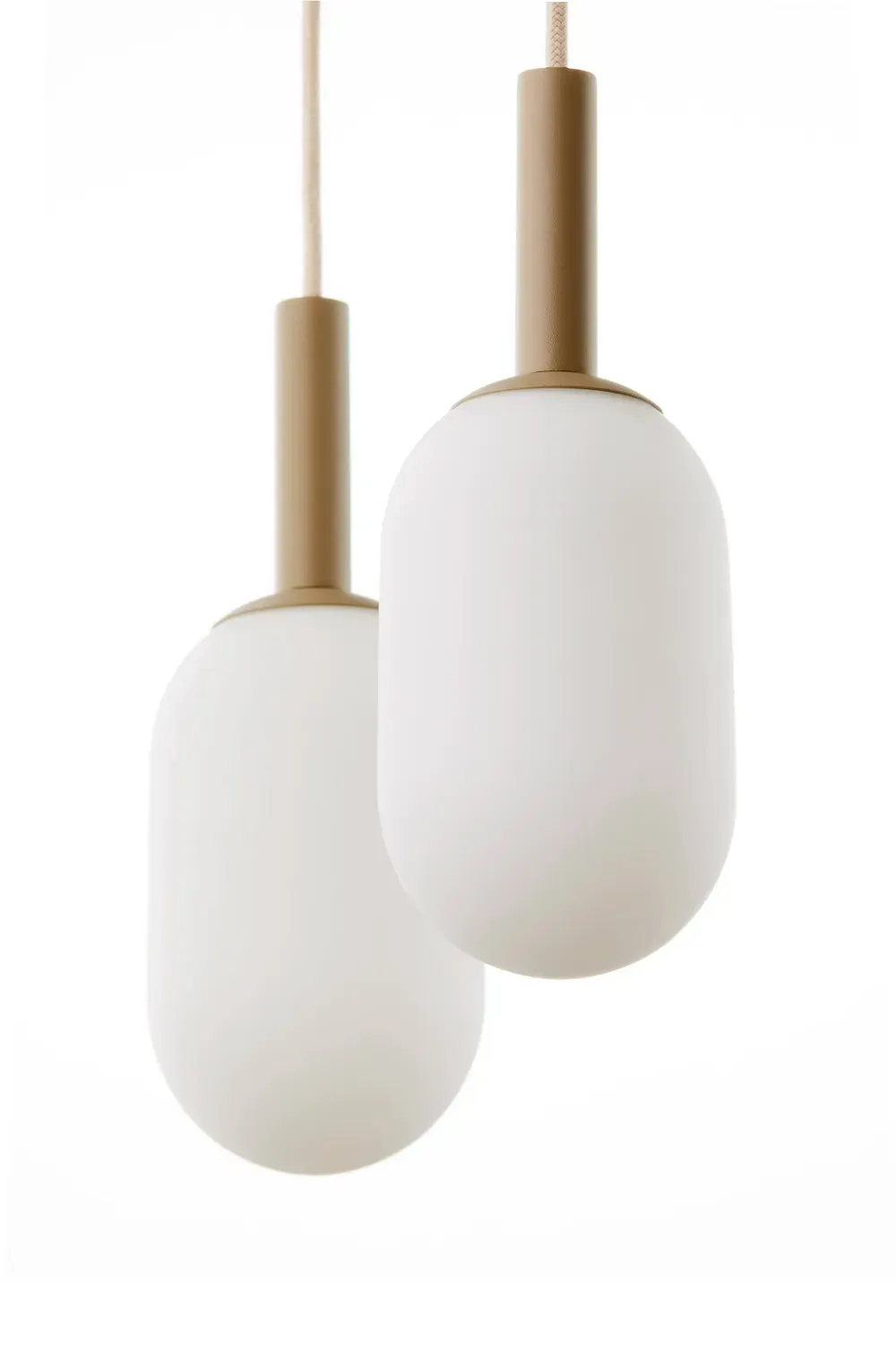 Lampa wisząca PLUUM 2 ciepły beż biały — zdjęcie 8