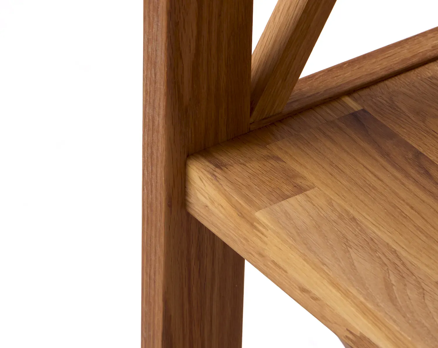 Regał wysoki drewniany X-SHELF 70x161 dąb olejowany - UN_55350800