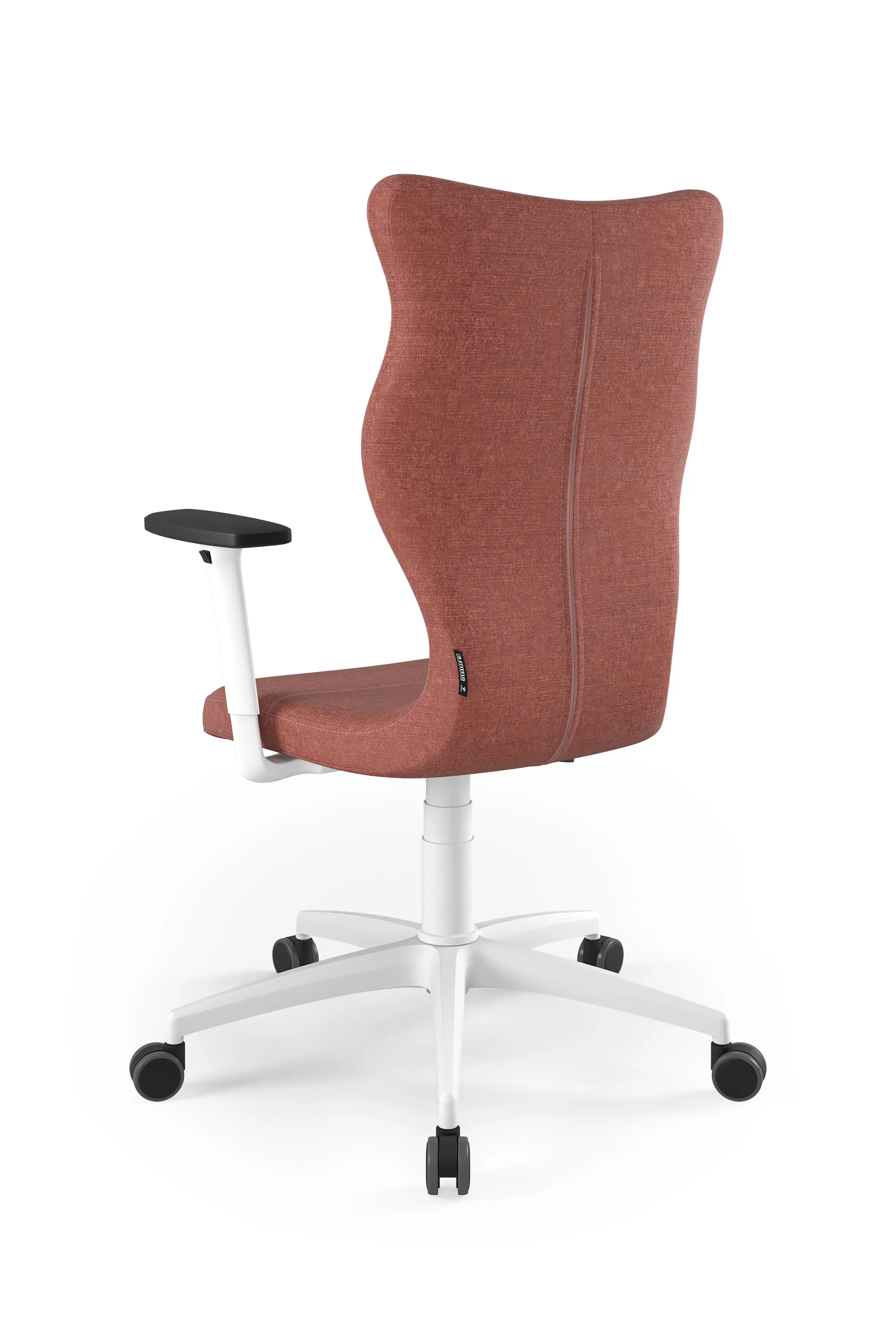 Krzesło obrotowe Perto Plus biały Palladium 02 rozmiar 7 - PB-K-7-A-B-PD02