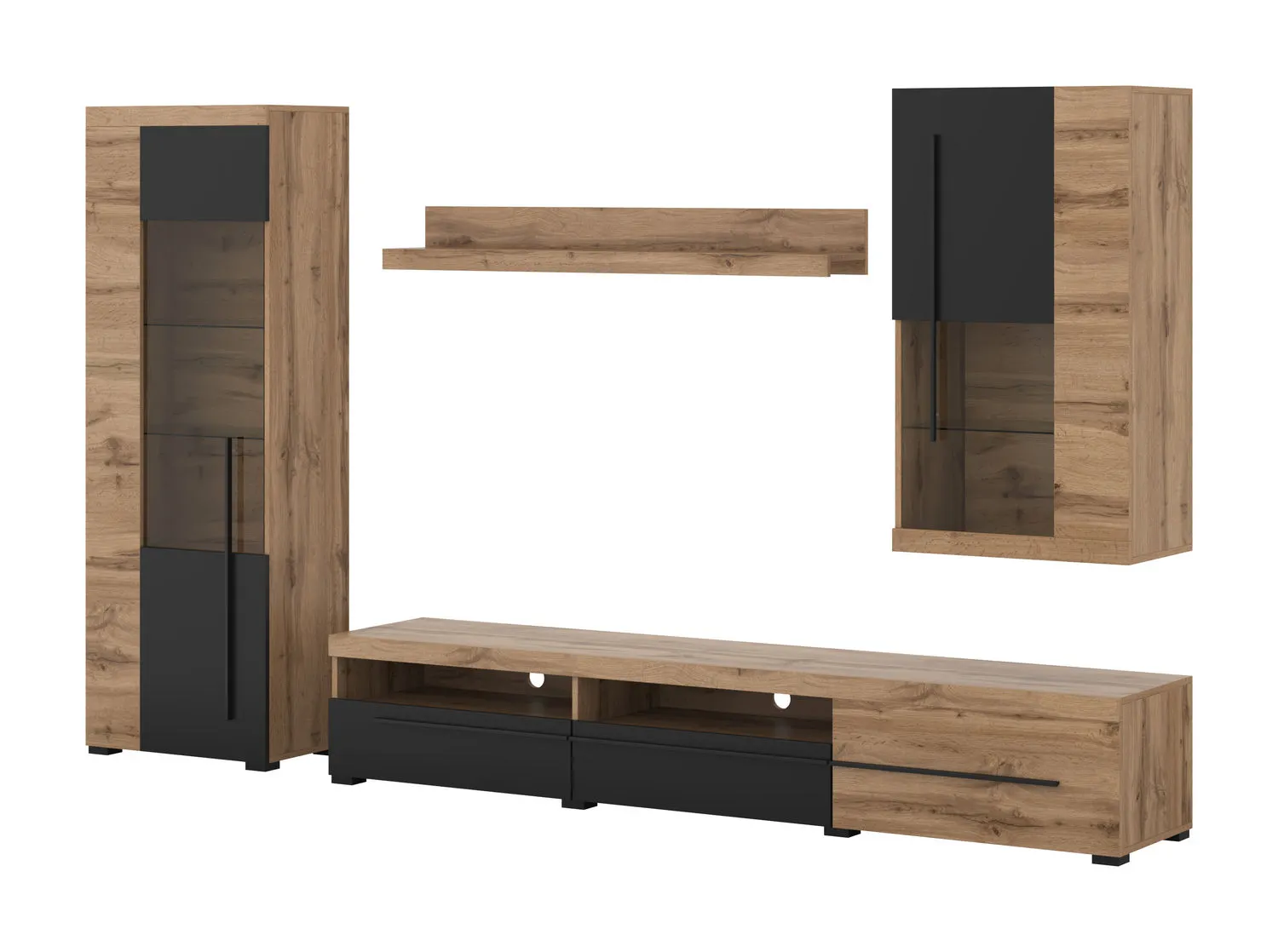 Meble, Kredens, Szafka, Półka, Drewno