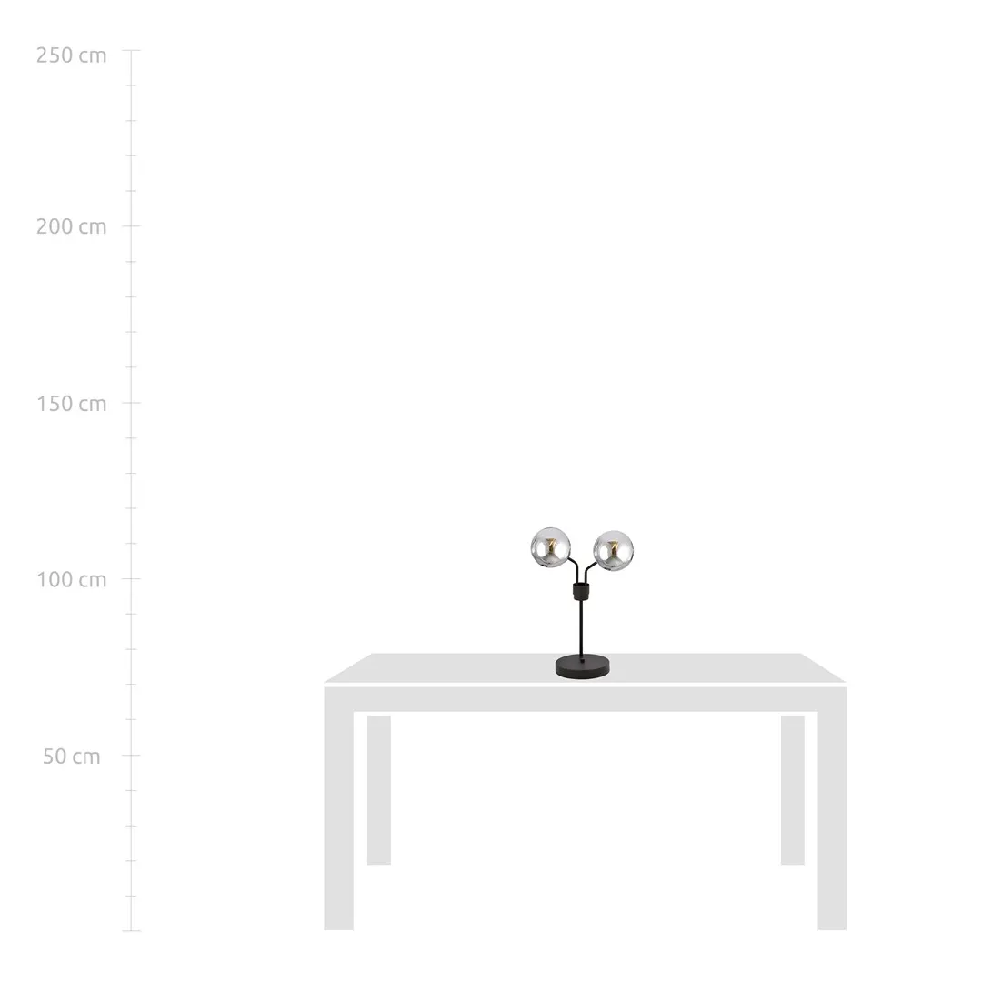 Lampka nocna NOVA Czarny 1140/LN2 - 1140/LN2