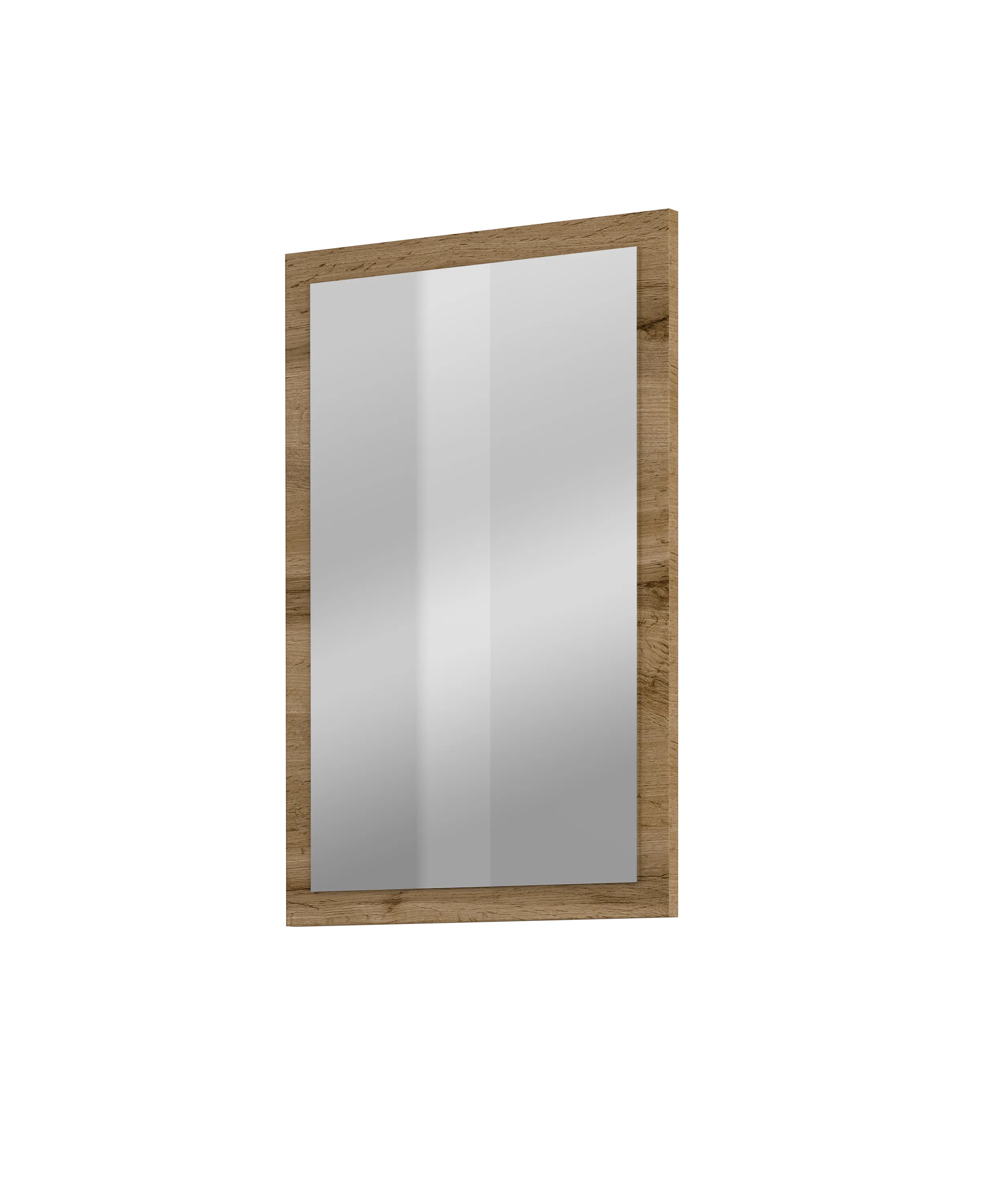 Lustro w ramie CROSS 40x60 dąb wotan