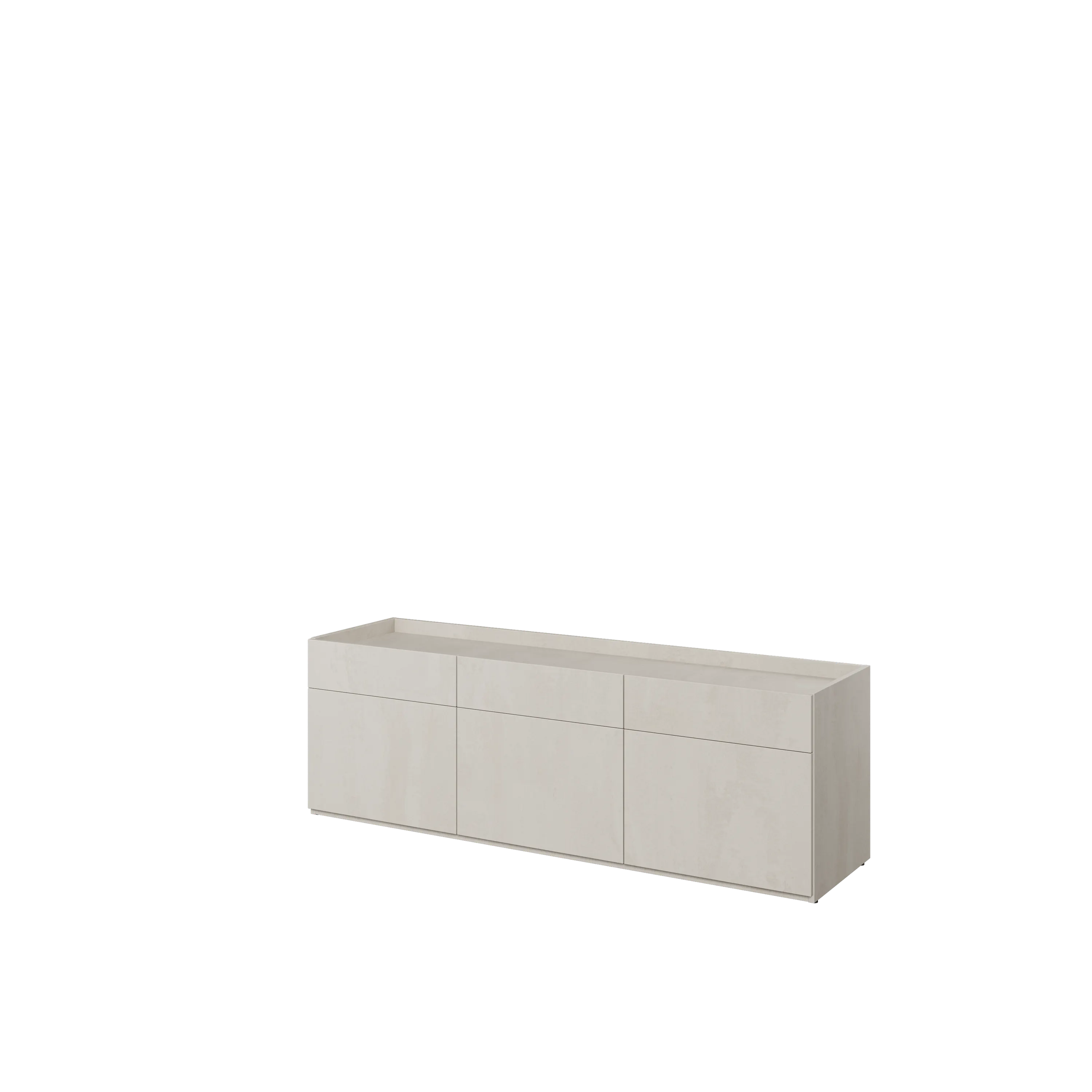 Szafka 3-drzwiowa Teen Flex TF-08 szara