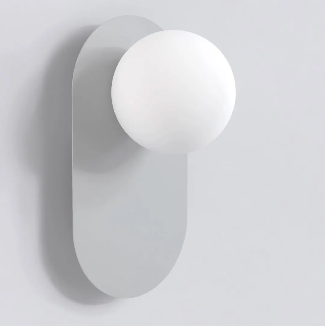 Kinkiet metalowy VIVA K1 szary