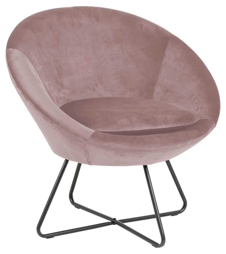 Fotel wypoczynkowy MOZAIC Różowy