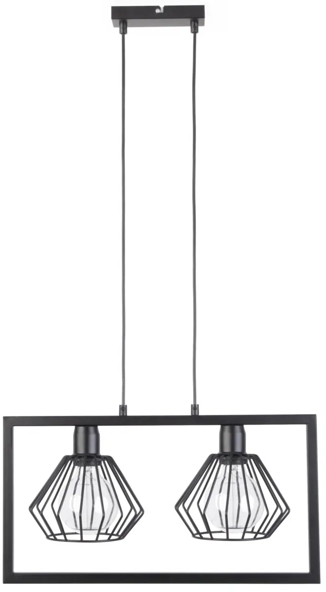 Lampa wisząca SAGA 2 czarna