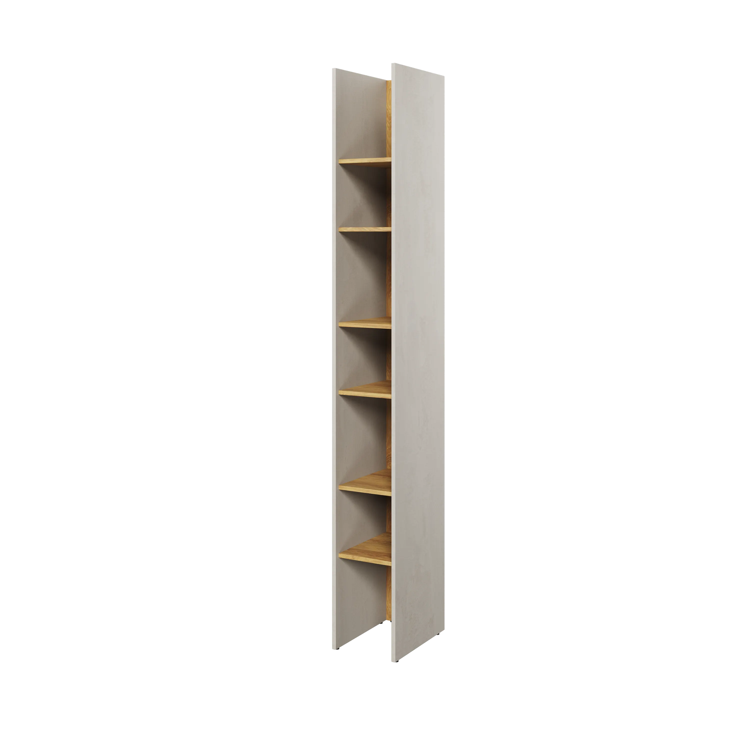 Wąski regał Teen Flex TF-03 27cm szary Wąski regał Teen Flex TF-03 27cm szary