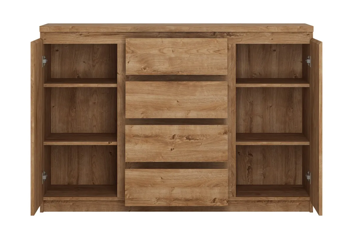 FRIBO FRIK03 KOMODA 2D4S DĄB RIBBECK ZŁOTY - 6000000009516