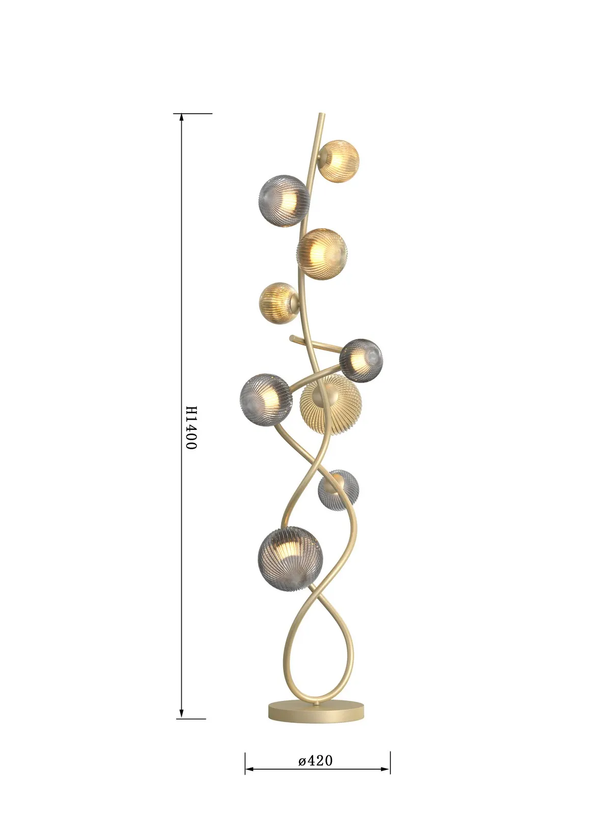 METZ - Lampa podłogowa - 3015-904