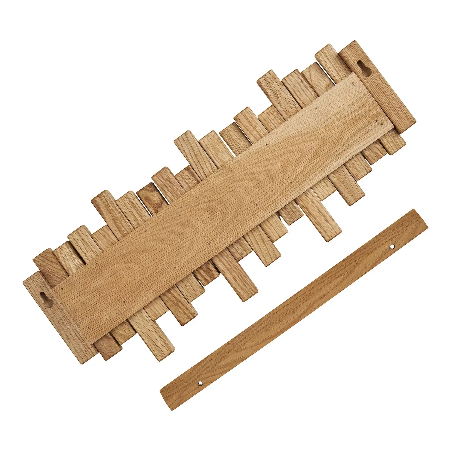 Wieszak na ubrania CALTRA 3x40x18cm dąb naturalny - 4494055