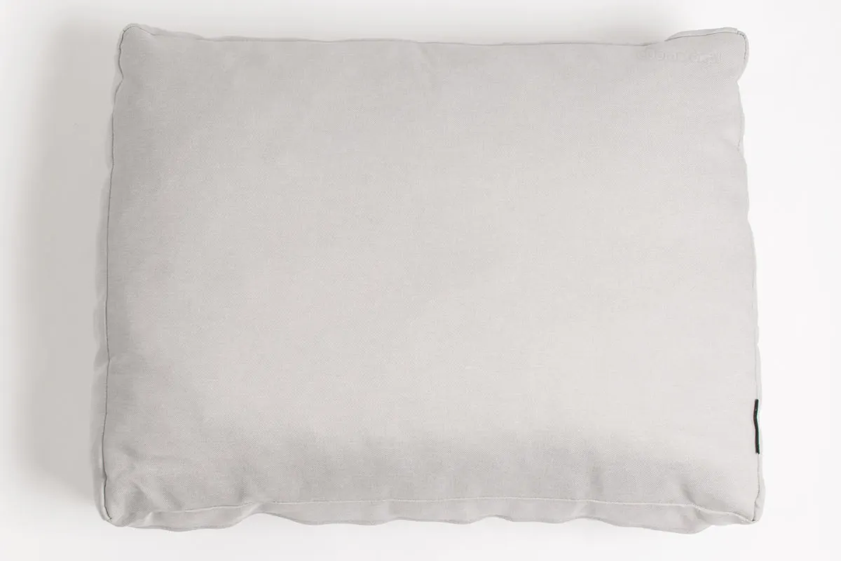 Sofa ogrodowa drewniana 2-osobowa MALTA szary/ciemny brąz - FE5906948115682