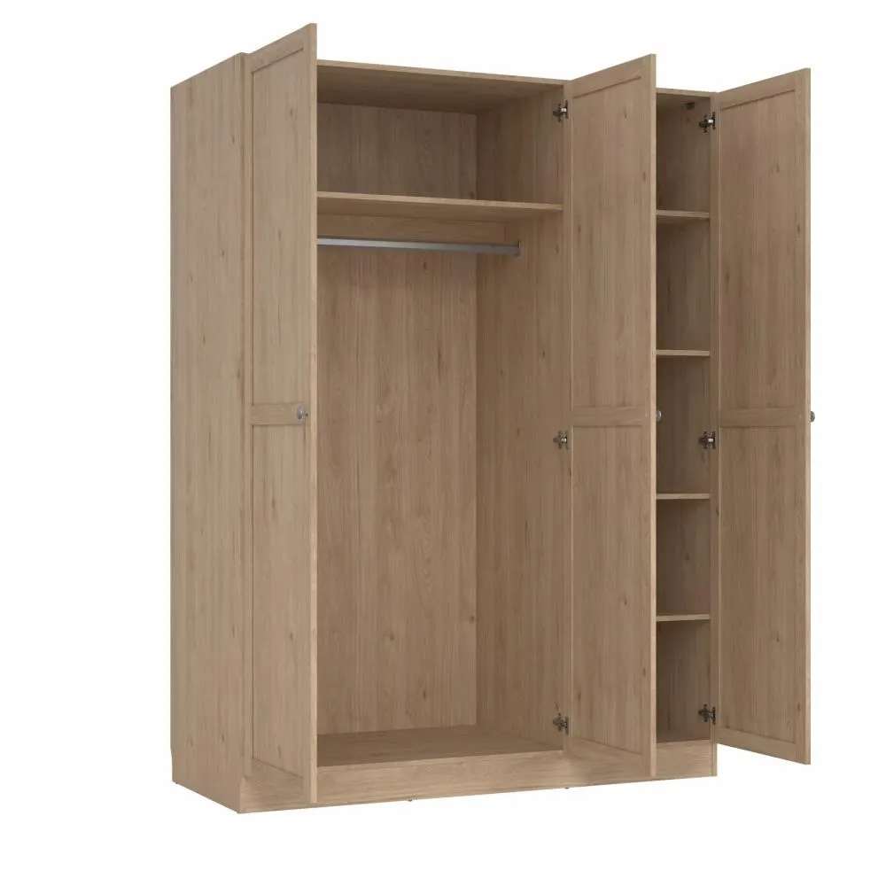 Szafa 3-drzwiowa BILLUND 147 cm Jackson Hickory - TV_68052HLHL