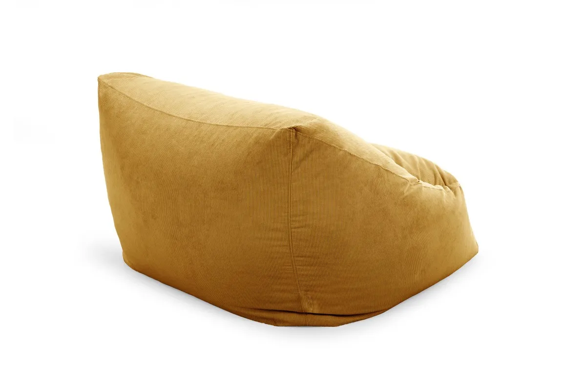 Fotel worek SAK Fjord żółty - SAK-FJORD66YELLOW