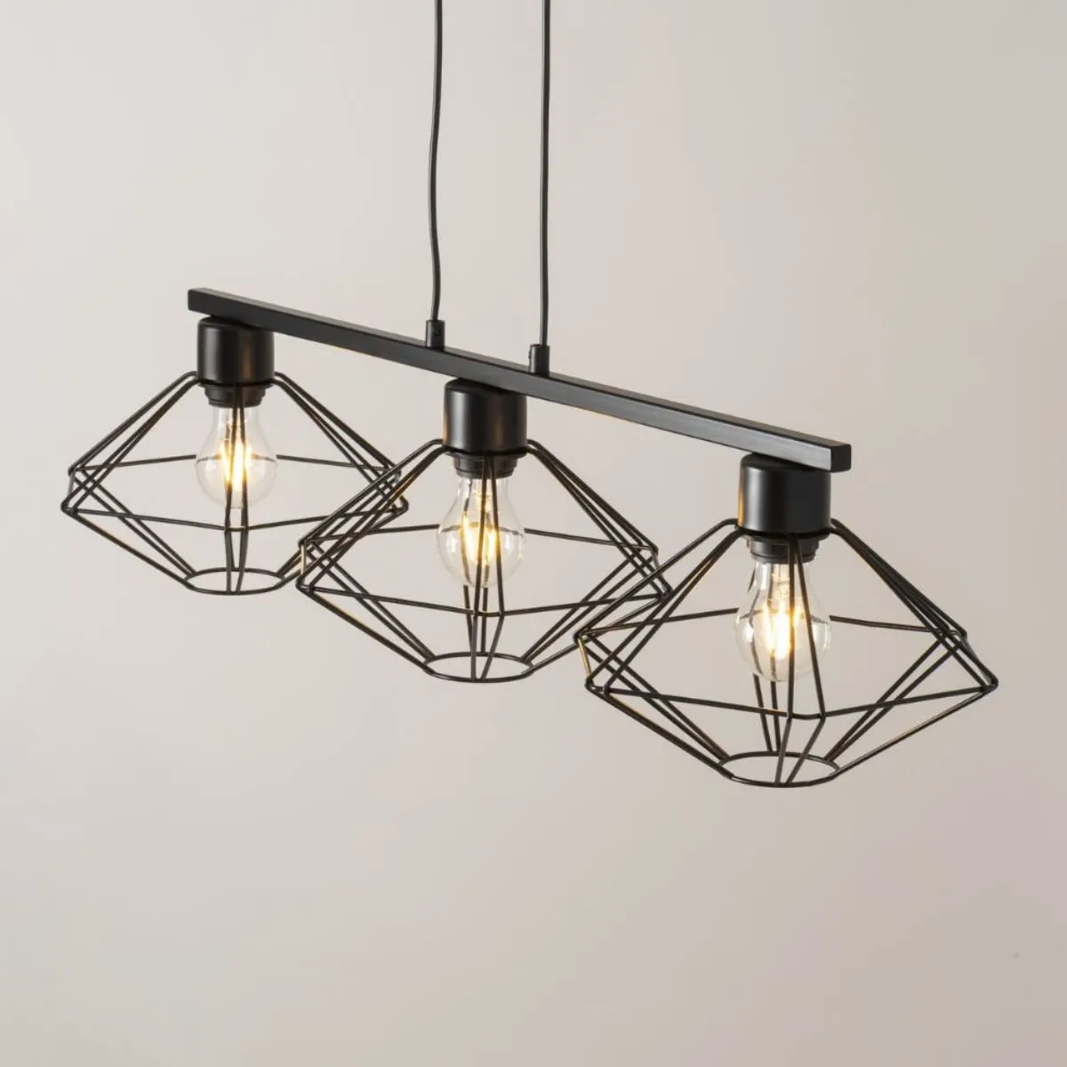 Lampa wisząca VARIO 3 czarna - SI_40561