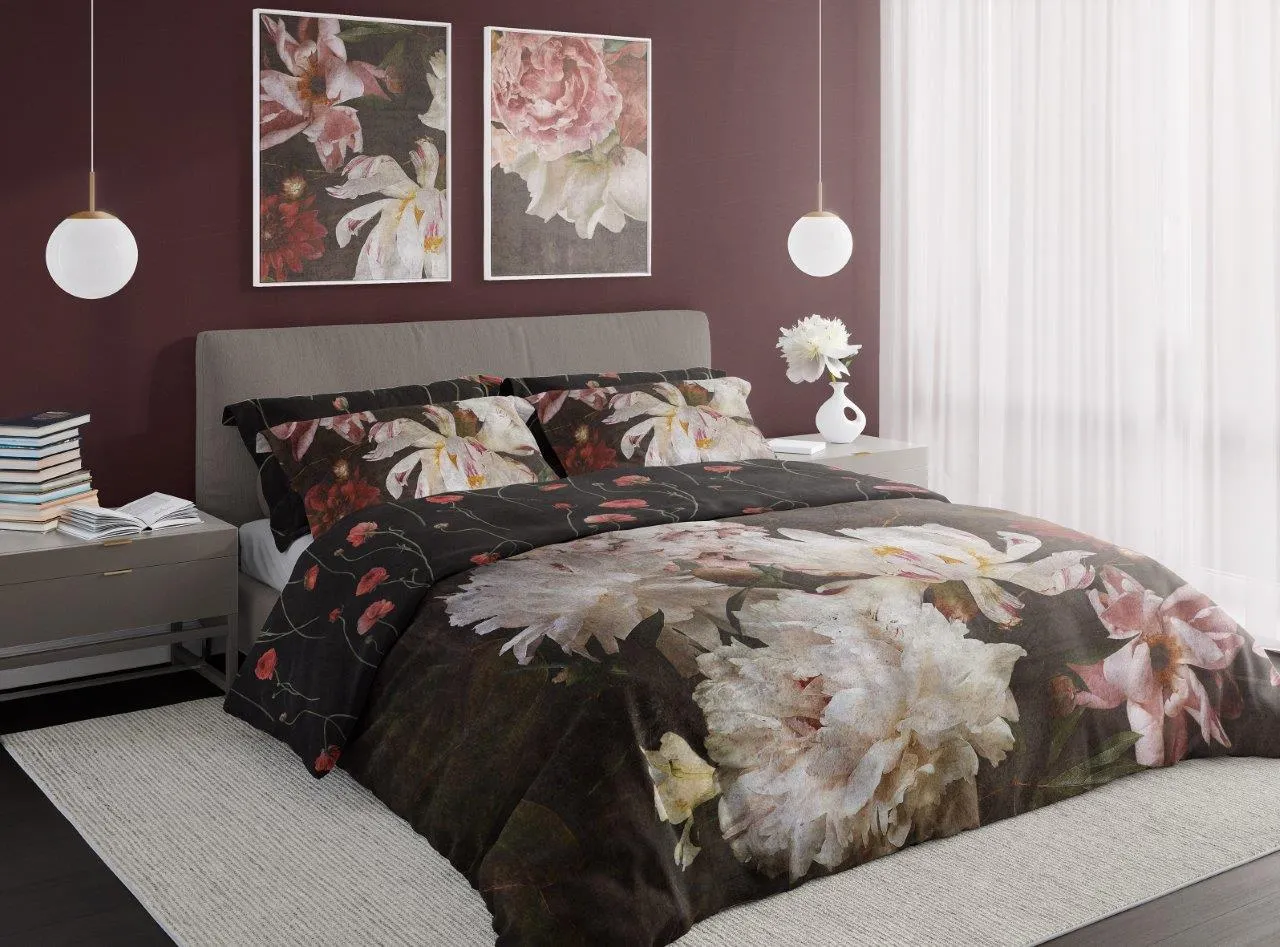 Pościel komplet 160x200+2x70x80 NOBILE 006 satyna bawełaniana fotoprint wielokolorowy - FARO_31208