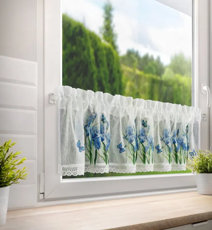 FIRANA GOTOWA ALA NA TAŚMIE 150X30 CM BIAŁY — zdjęcie 10