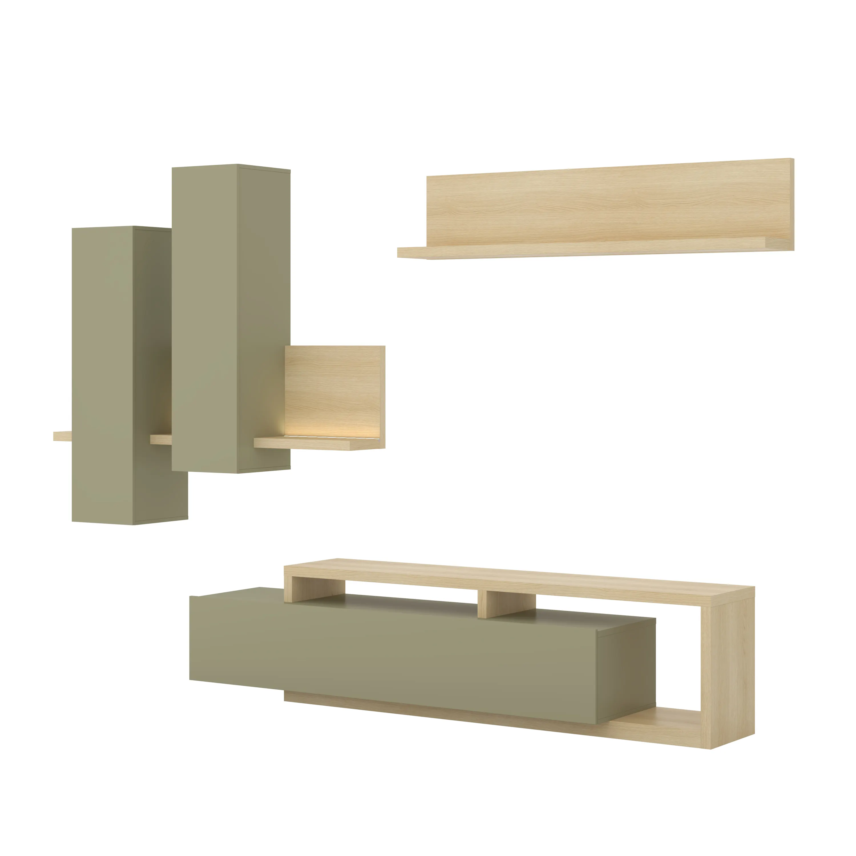 image regał, szafka, półki, meble, drewniane