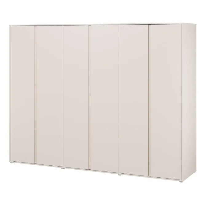 szafa, szafa przesuwna, meble do przechowywania, korpus jasny, drzwi przesuwne