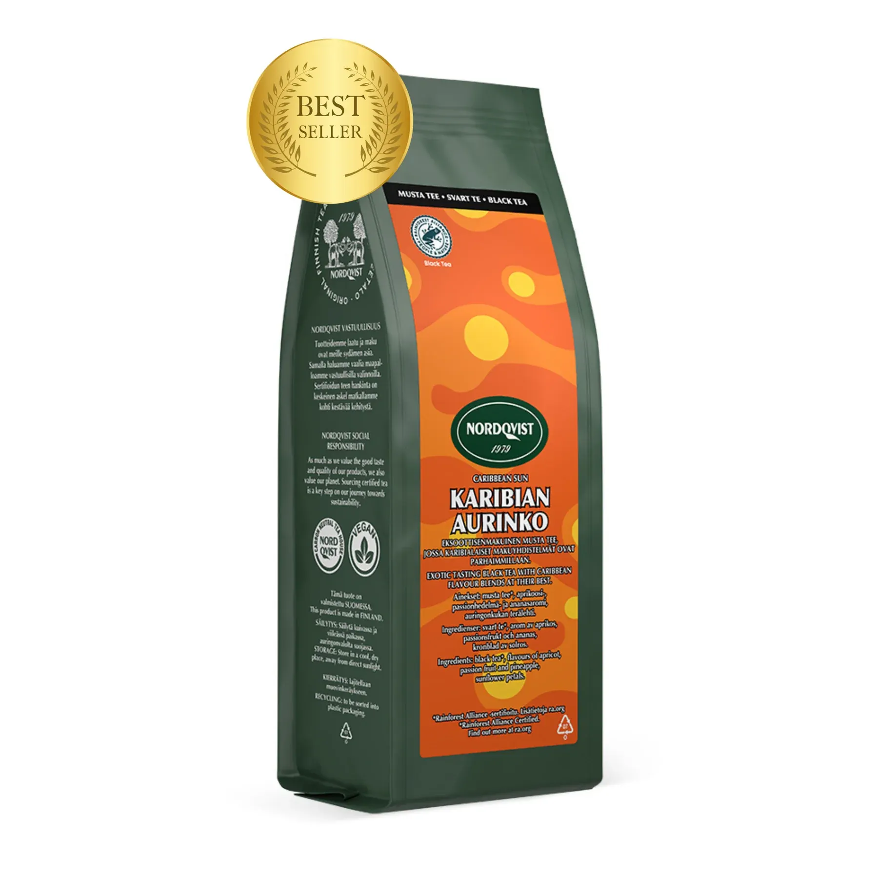 Herbata czarna CARIBEAN SUN 80 g tropikalna nuta Nordqvist