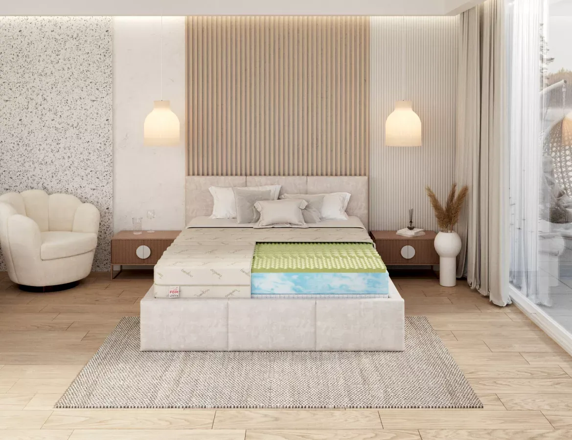 Materac piankowy MARINA - 160 x 200 - 128_160-X-200