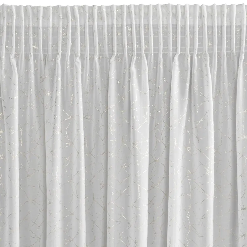 FIRANA GOTOWA ROXI NA TAŚMIE 140 X 270 CM BIAŁY