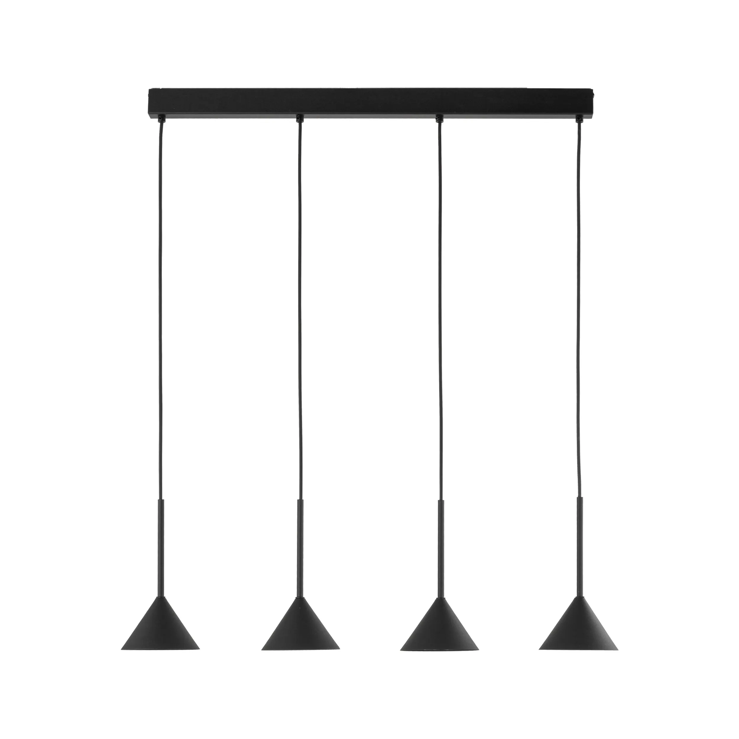 Lampa wisząca CONO MINI czarna 145x12cm — zdjęcie 8