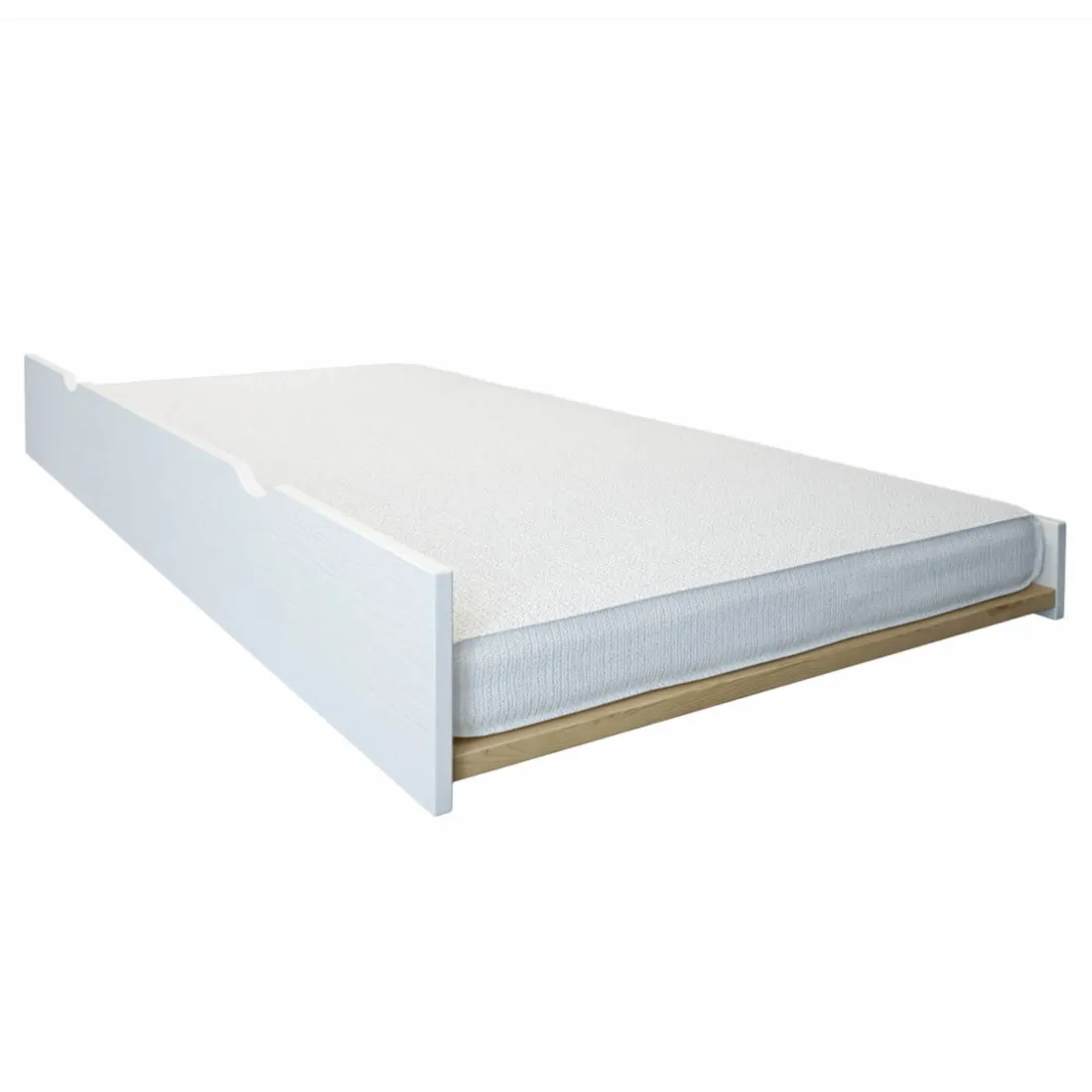 Szuflada do łóżka COSY z materacem biała Szuflada do łóżka COSY z materacem biała