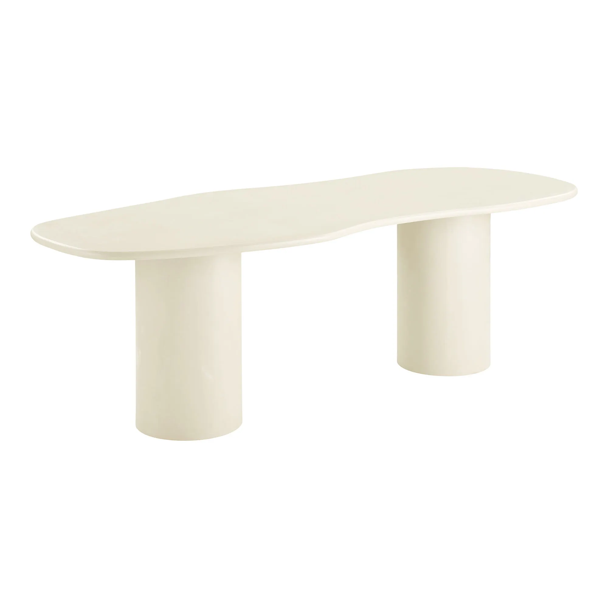 Stół do jadalni MARANOLA imitacja cementu 96x240x76 cm Meble, Tabela, Ławka, Stolik kawowy