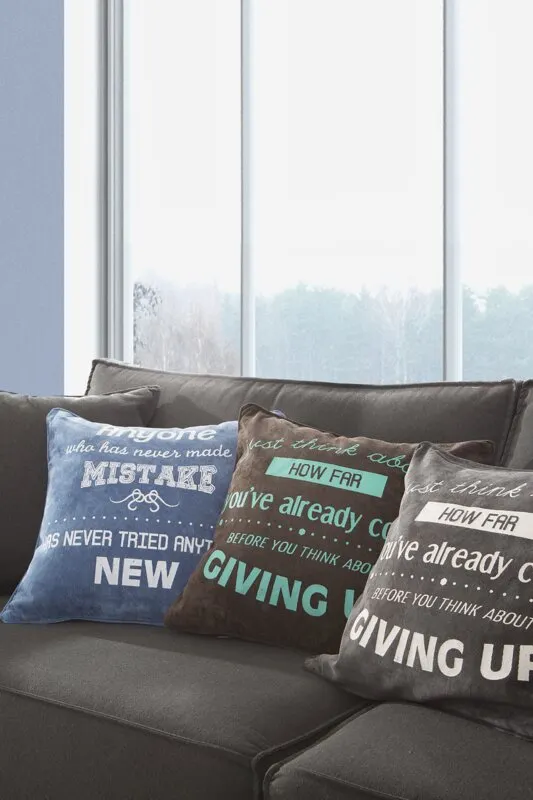 POSZEWKA LUIS 45 X 45 CM BIAŁY - EU_137759