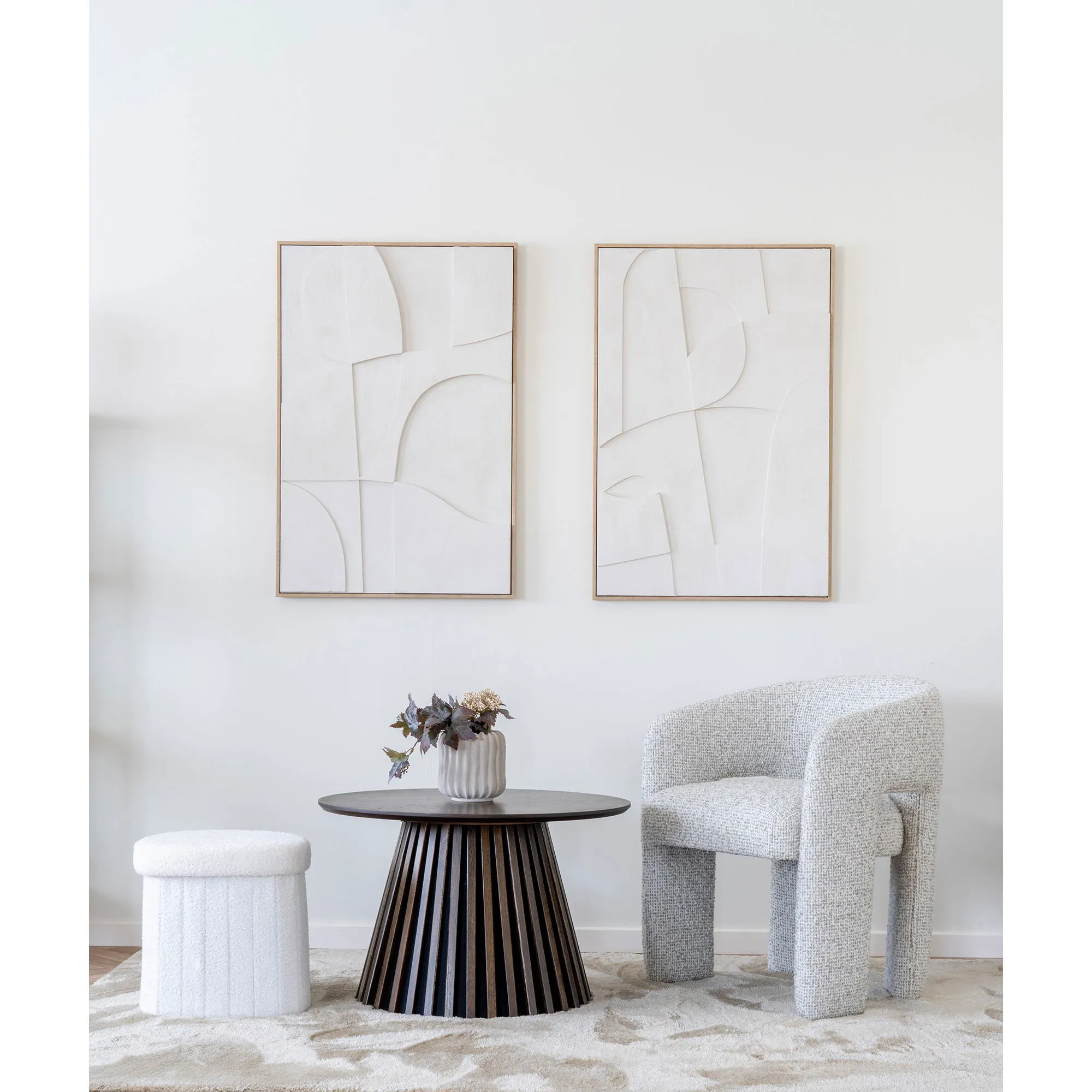 Dywan prostokątny MIAMI 200x300 cm efekt kamienia piaskowy - 3981418