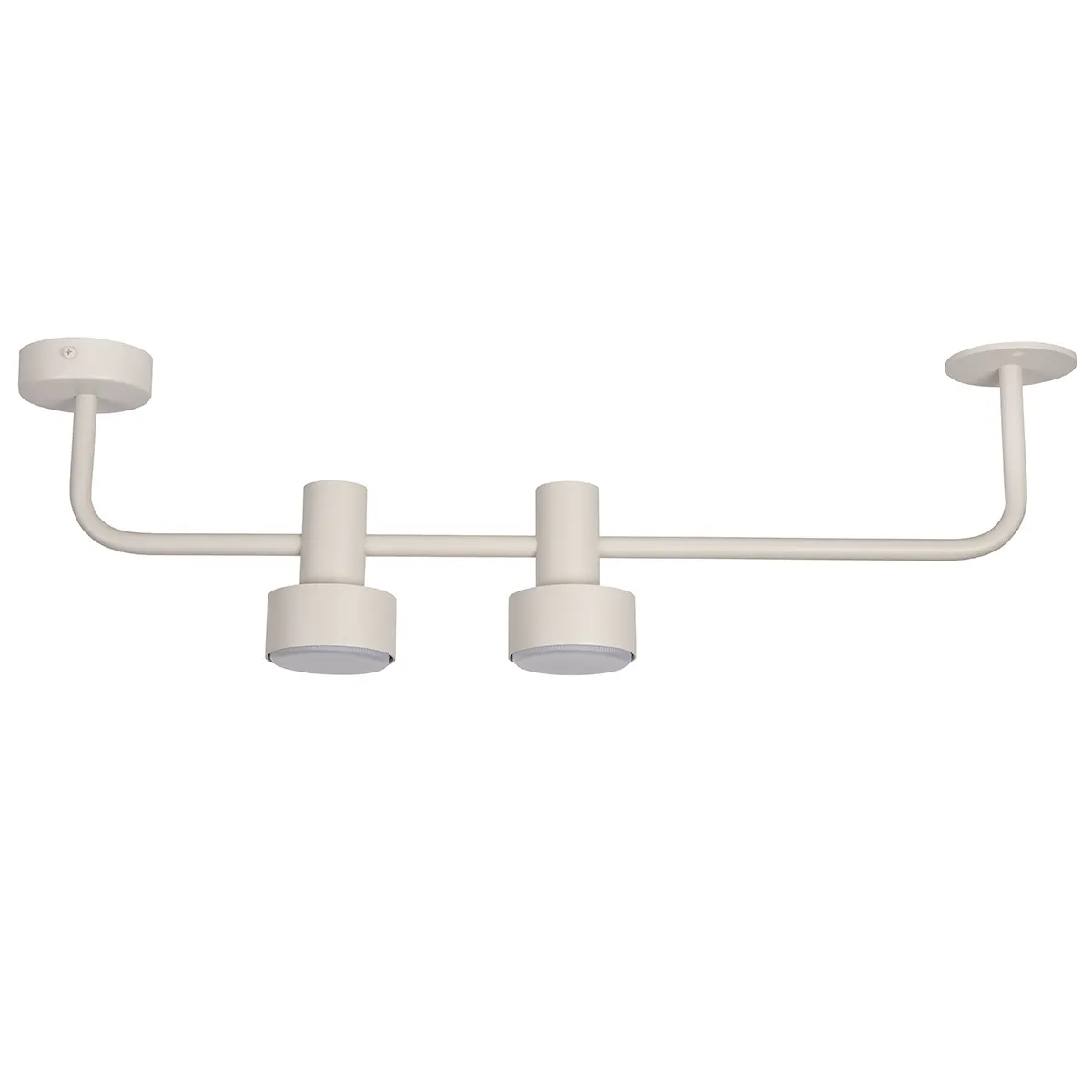 Lampa sufitowa/plafon MONA 2 szaro-beżowy