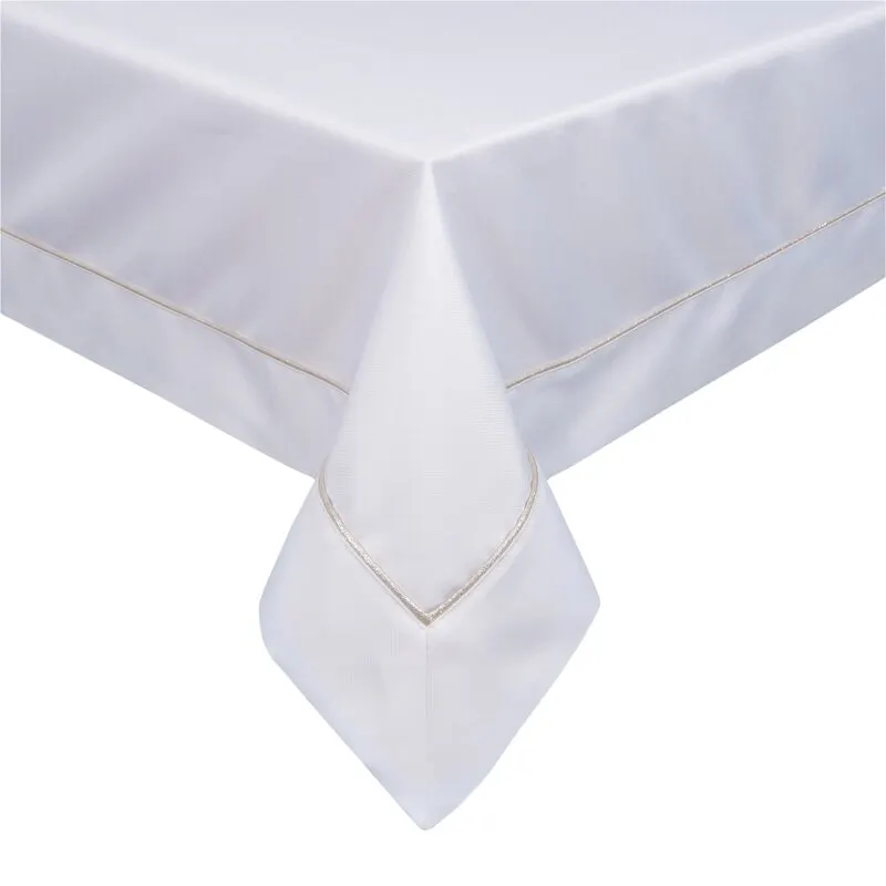 OBRUS MADELE 140 X 180 CM BIAŁY - EU_386398