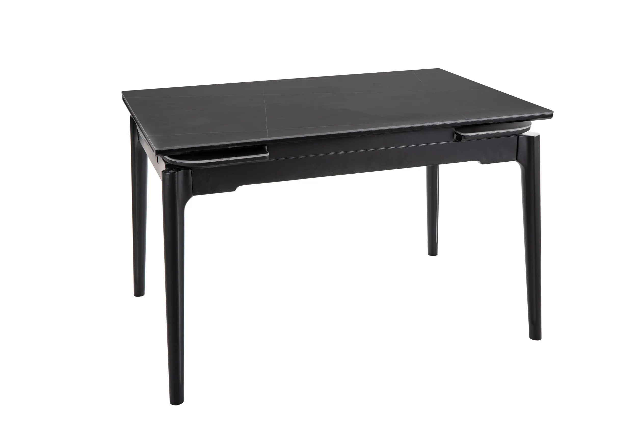 Stół rozkładany ceramiczny SENTO 120(180)x80 czarny