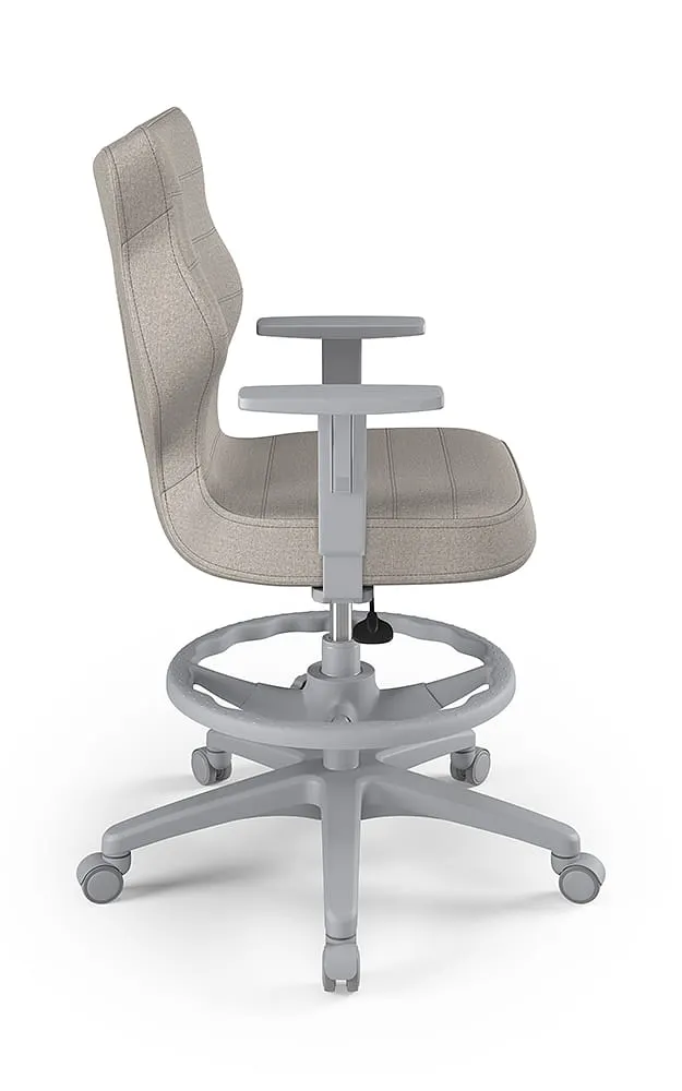 Krzesło młodzieżowe Duo szary Monolith 03 rozmiar 5 WK+P - CD-D-5-D-E-MT03