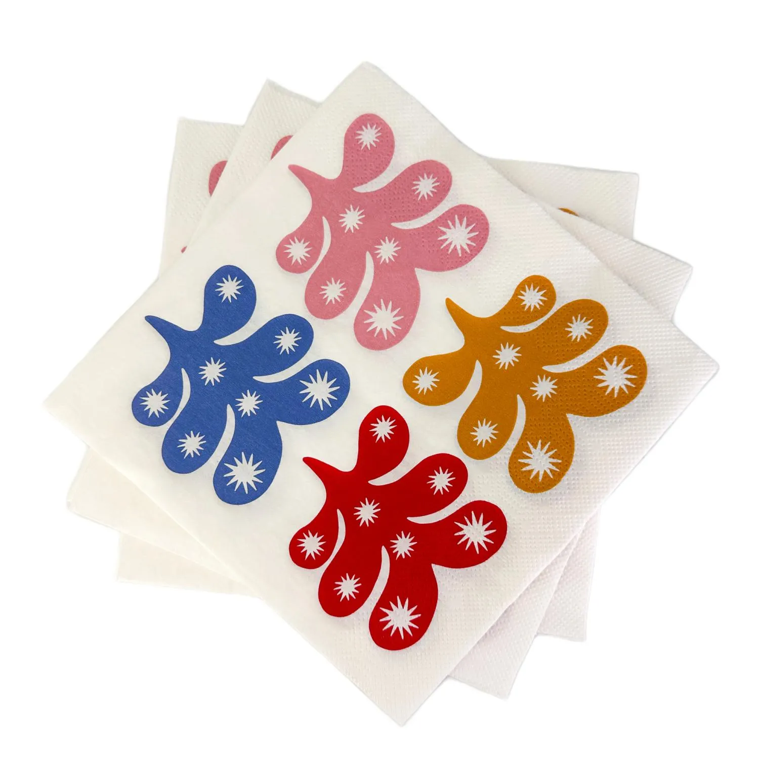 napkins, papierowe, kolorowe, wydrukowane, wzory