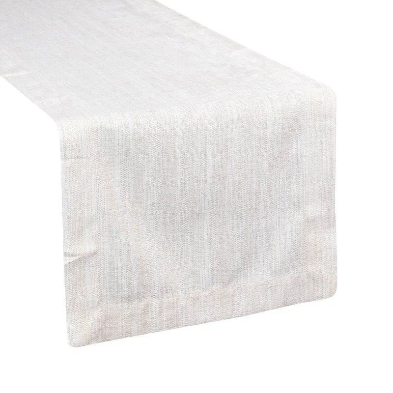 OBRUS ZOJA 40 X 200 CM BIAŁY - EU_393559